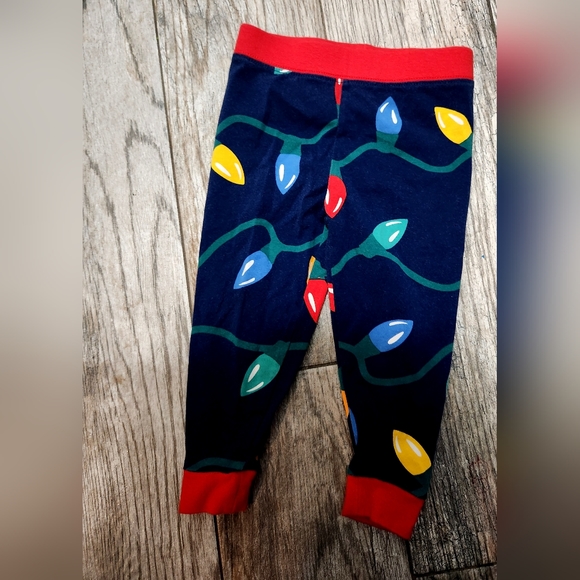 PAJAMAGRAM toddler pjs Holiday Lights NWOT! 18 to 24m - Picture 3 of 4